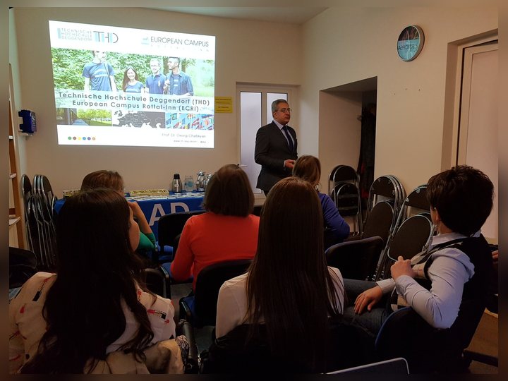 Prof. Georgi Chaltikyan at Yerevan DAAD ECRI