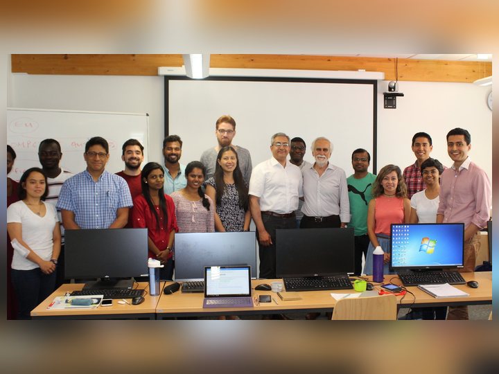 Prof. Georgi Chaltikyan at Pallikarakis Workshop