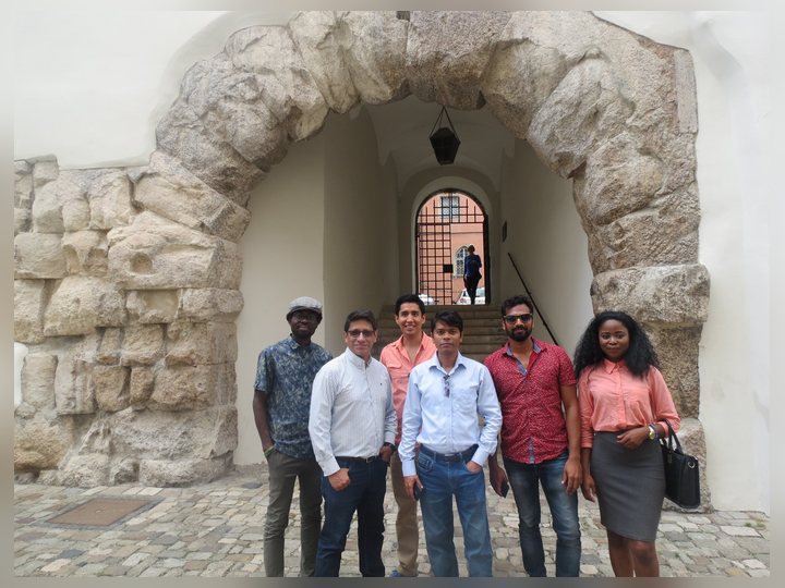 Prof. Georgi Chaltikyan at Regensburg