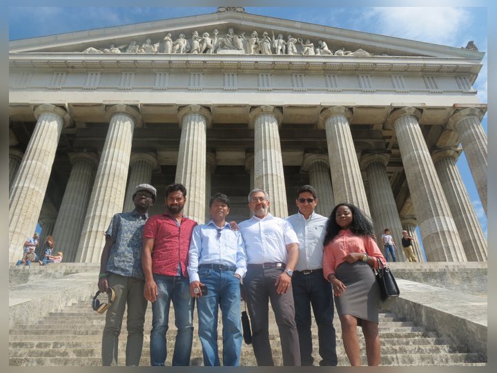 Prof. Georgi Chaltikyan at Regensburg
