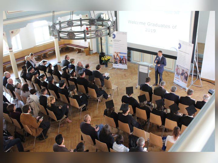 Prof. Georgi Chaltikyan at Digital Health Graduation