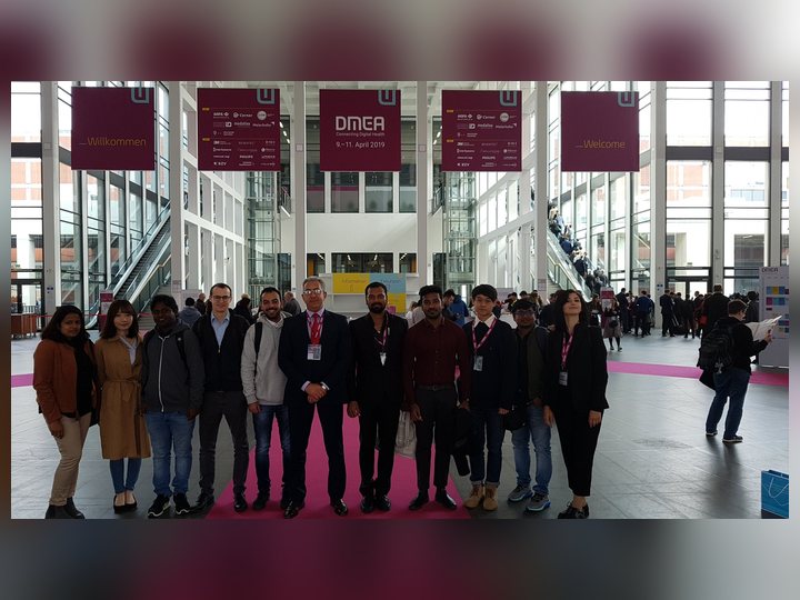 Prof. Georgi Chaltikyan at DMEA