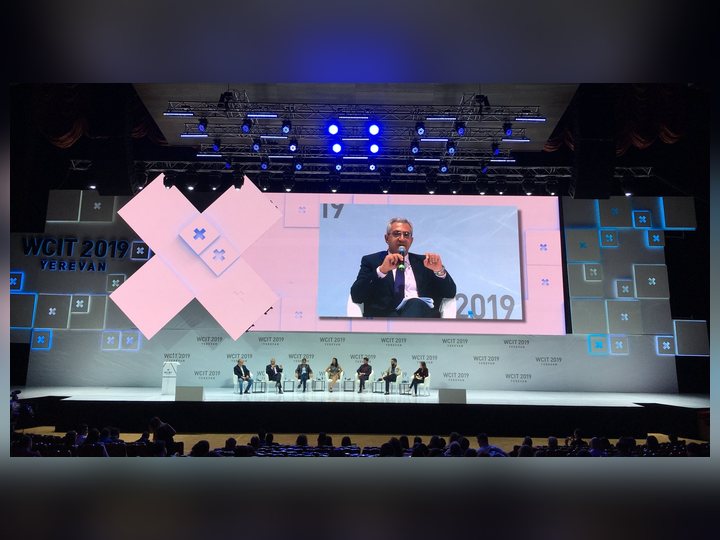 Prof. Georgi Chaltikyan at World Congress on Information Technology