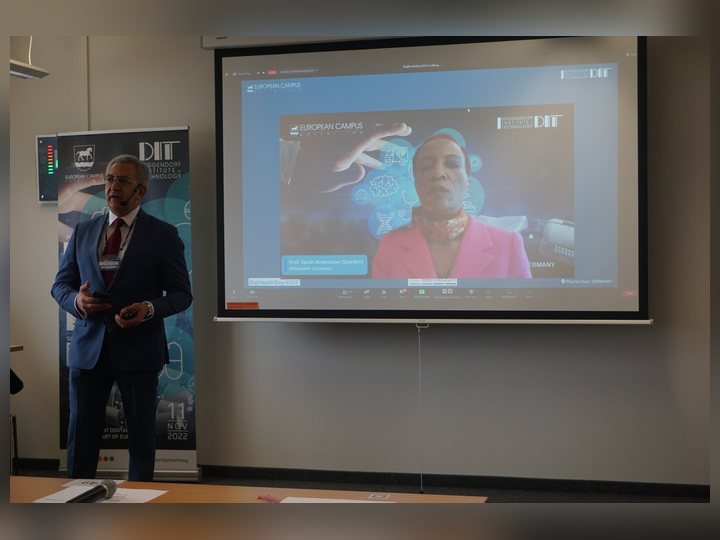 Prof. Georgi Chaltikyan at DigiHealthDay-2022 — Morning Plenary Session