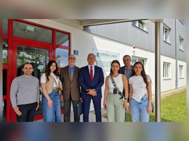 Prof. Georgi Chaltikyan participating with colleagues and attendees during International Interoperability Week