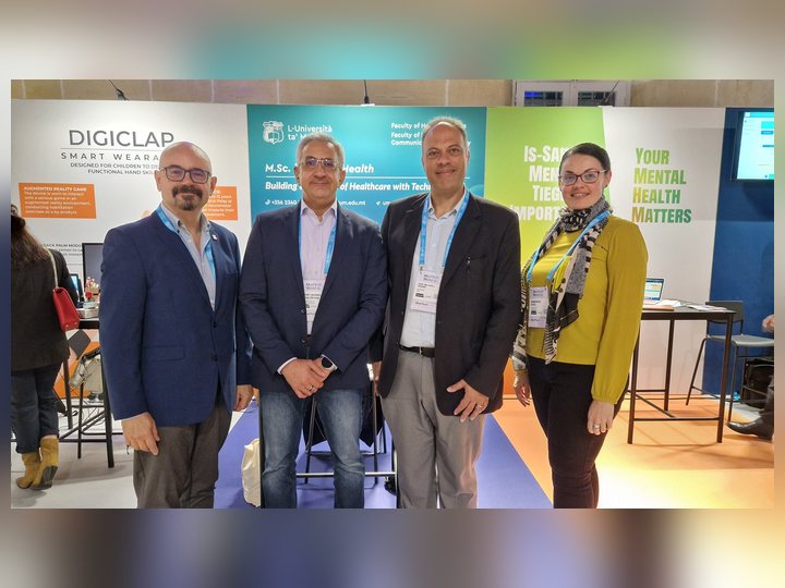 Prof. Georgi Chaltikyan participating with colleagues and attendees during MedTech World 2024