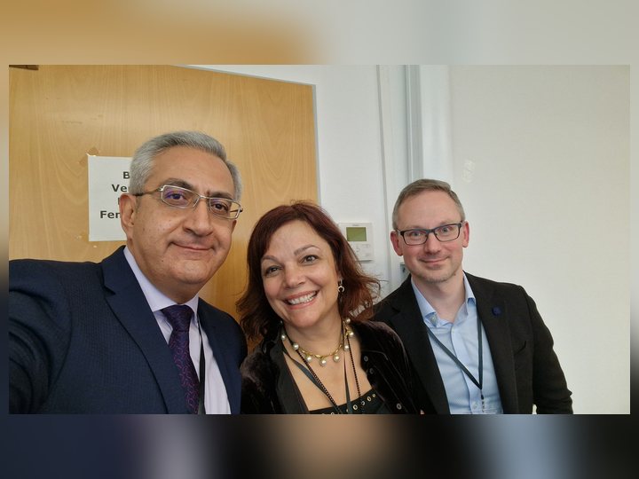 Prof. Georgi Chaltikyan joins international conference colleagues