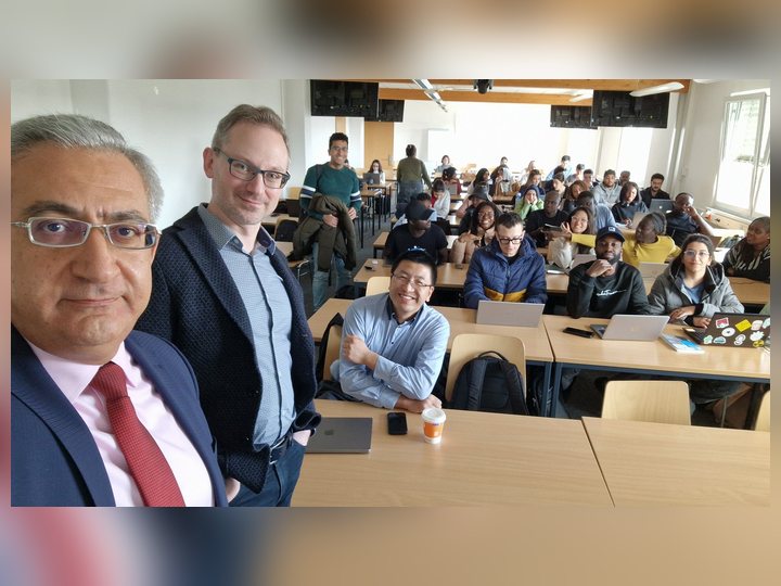 Prof. Georgi Chaltikyan at Project-Based Learning Seminar
