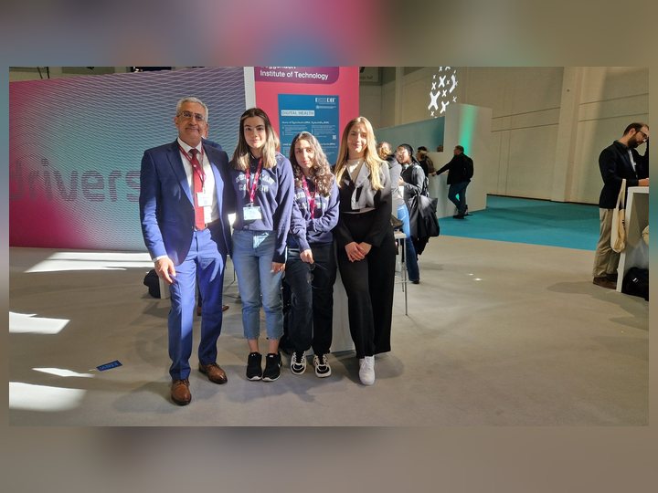 Prof. Georgi Chaltikyan with the DIT-ECRI delegation at DMEA