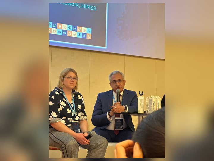 Prof. Georgi Chaltikyan contributing to a symposium panel discussion