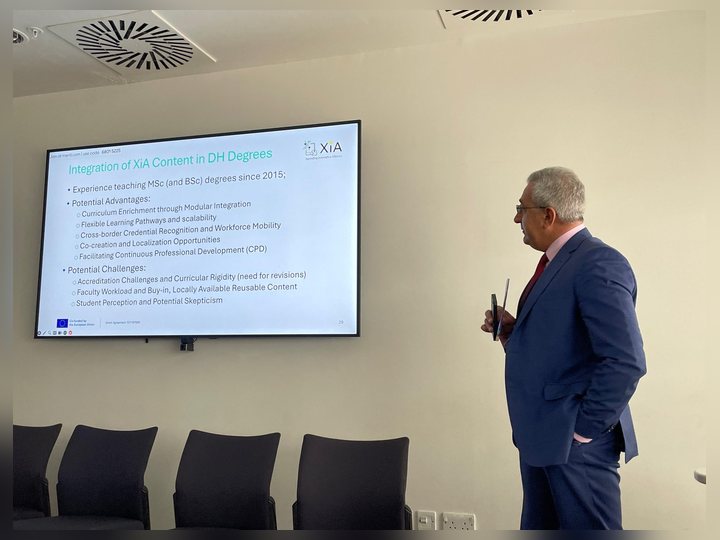 Prof. Georgi Chaltikyan at Medical Informatics Europe 2025