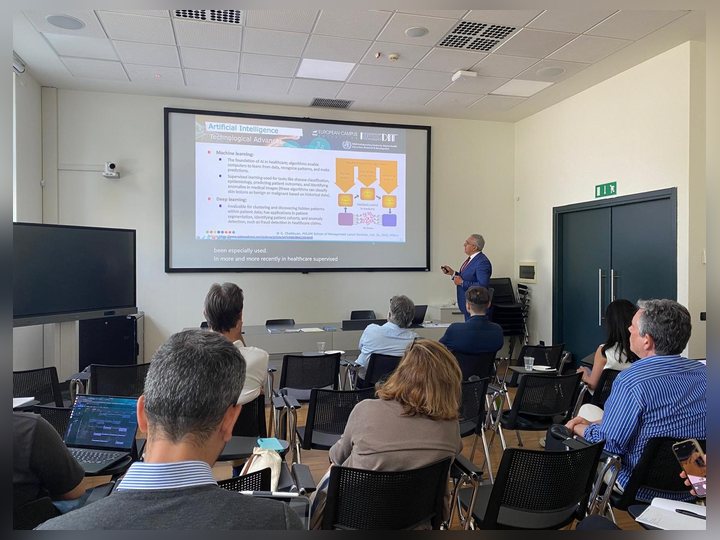 Prof. Georgi Chaltikyan at Teaching Visit to Politecnico di Milano